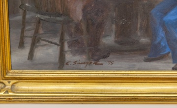 Clyde Singer (American, 1908-1999) McSorleys: Two Couples